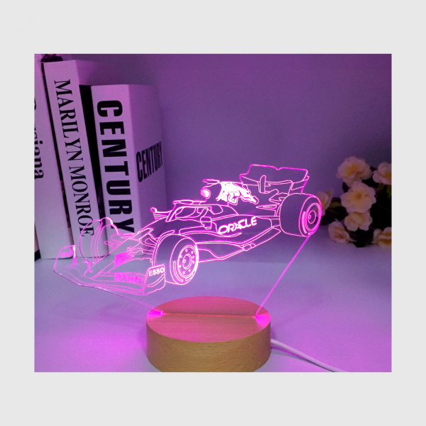 Lámpara 3D Formula 1 - Red Bull