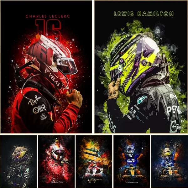 Posters Pilotos Formula 1