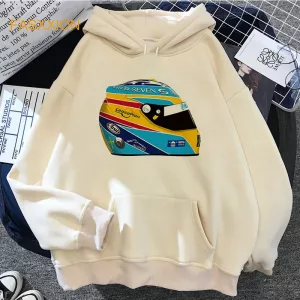 Sudadera Fernando Alonso beige