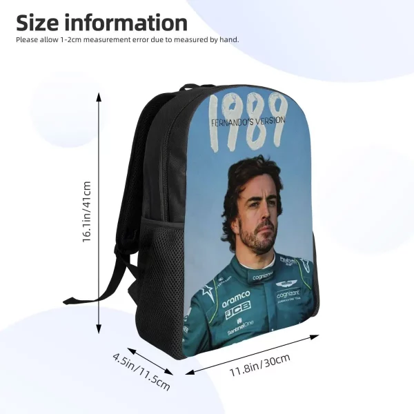 Mochila Fernando Alonso F1 - Imagen 2
