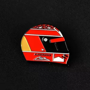 Pin casco Michael Schumacher